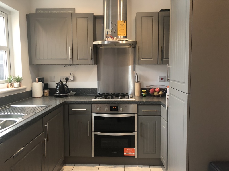 Thinking of having kitchen units painted- mad or ok?