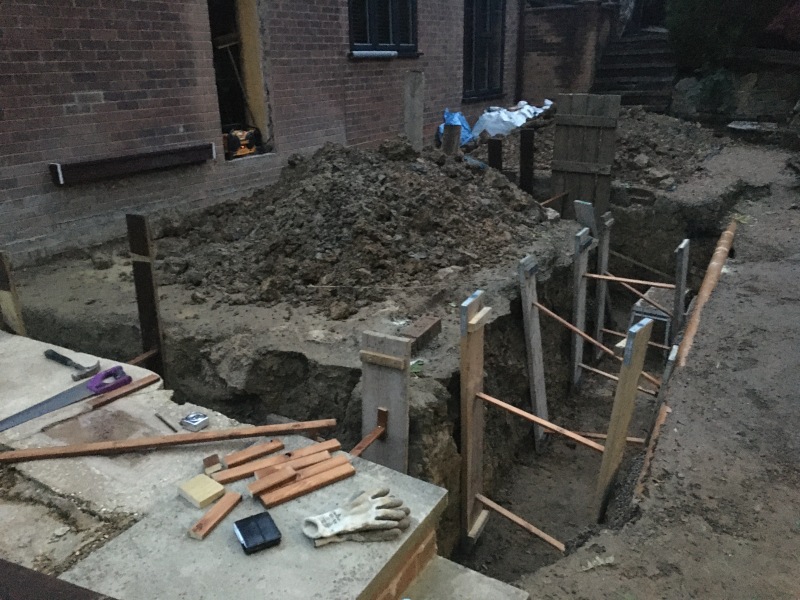 Self build extension 