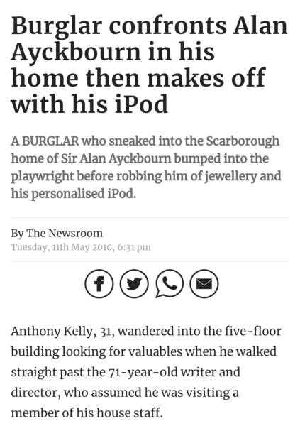 Do the aristocracy have staff?