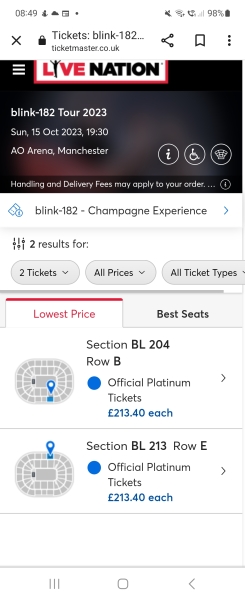 Anyone else trying to Get Blink 182 tickets on Monday? 