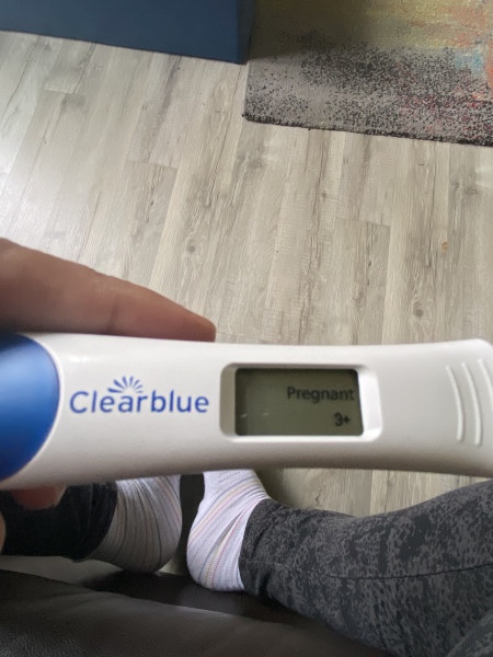 Clear blue fertility monitor pregnancy test sticks!