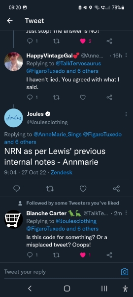 Joules flying the trans flag