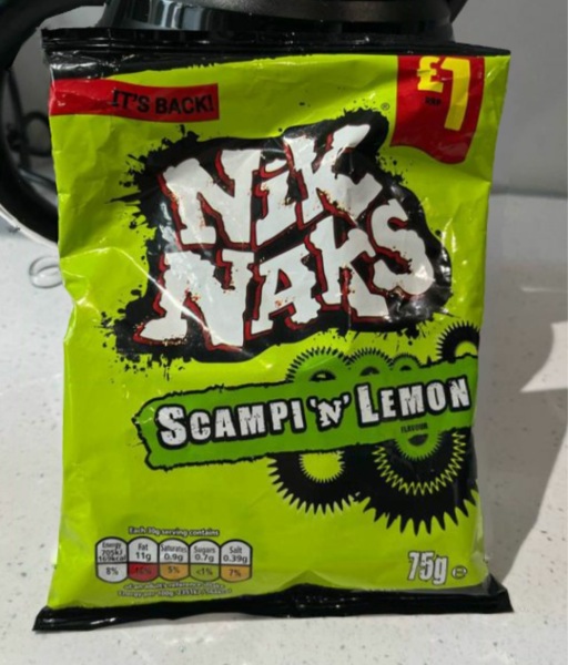 Heed my warning (about crisps) 