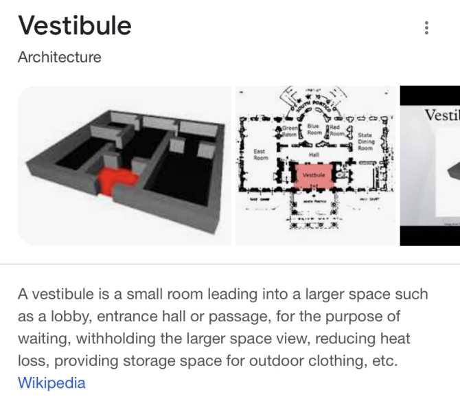 Porch for coats & shoes!