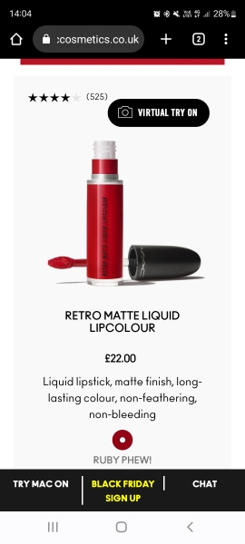 Red lipstick