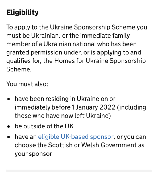 To think Ukrainian families may just have to..