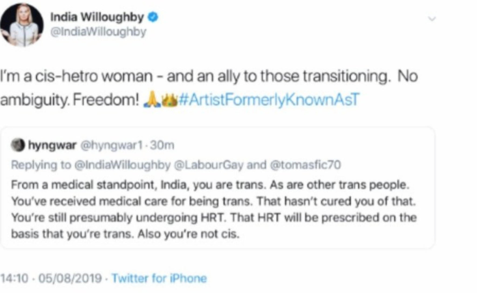 Woman harassed in women's bathroom by a gender critical woman who thinks she is trans, she is upset by the experience.