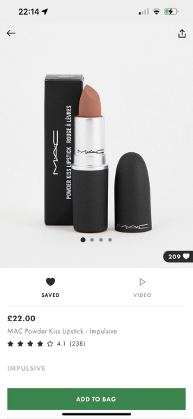 I'm looking for a 'nude' lipstick...