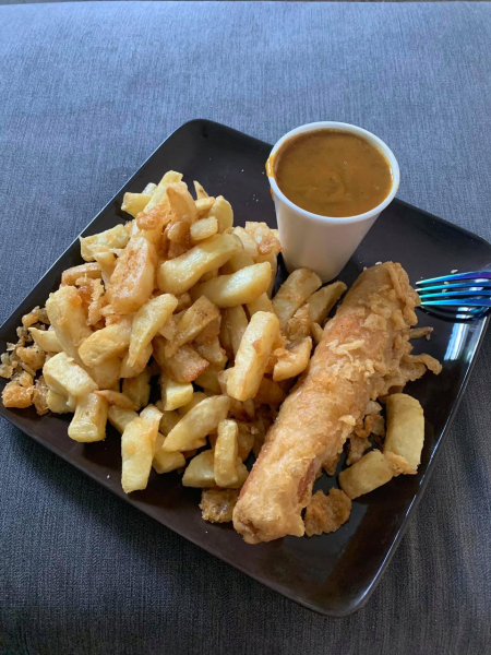 To be agog at the price of dish and chips?