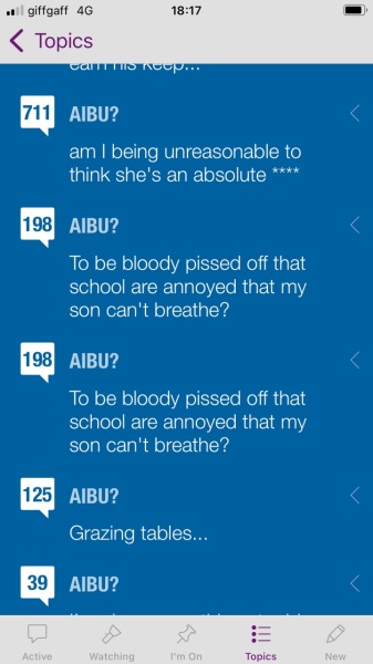 Im getting double threads on the app