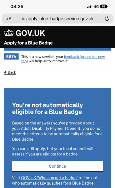 Adult disability payment, what else?