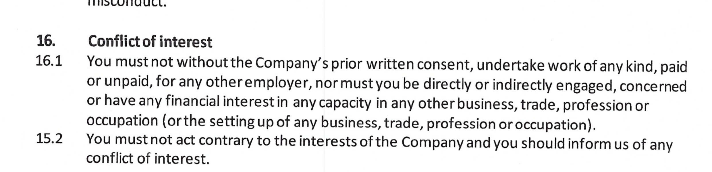 Can a part-time job demand I don't do any other work at all? 