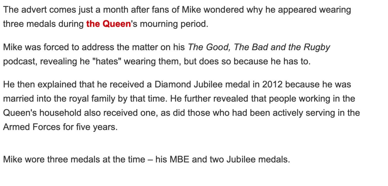 Mike Tindall - I'm a Celebrity
