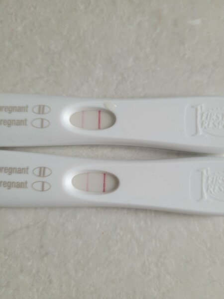 Strong enough line for 11 dpo