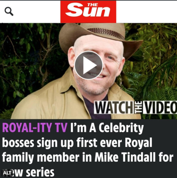 Mike Tindall - I'm a Celebrity