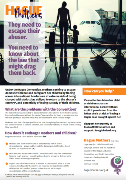 Hague Mothers - a FiLiA legacy project