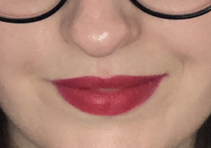 Red lipstick