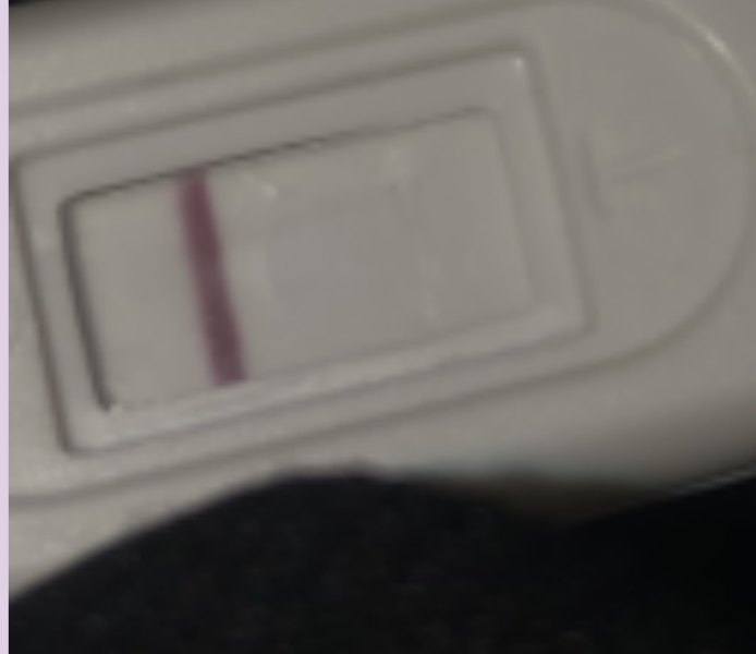 Has anyone ever had this clear line show?