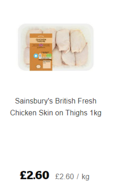 To ask why all the chicken thigh hate?