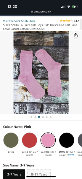 Where can I buy same colour socks?! 