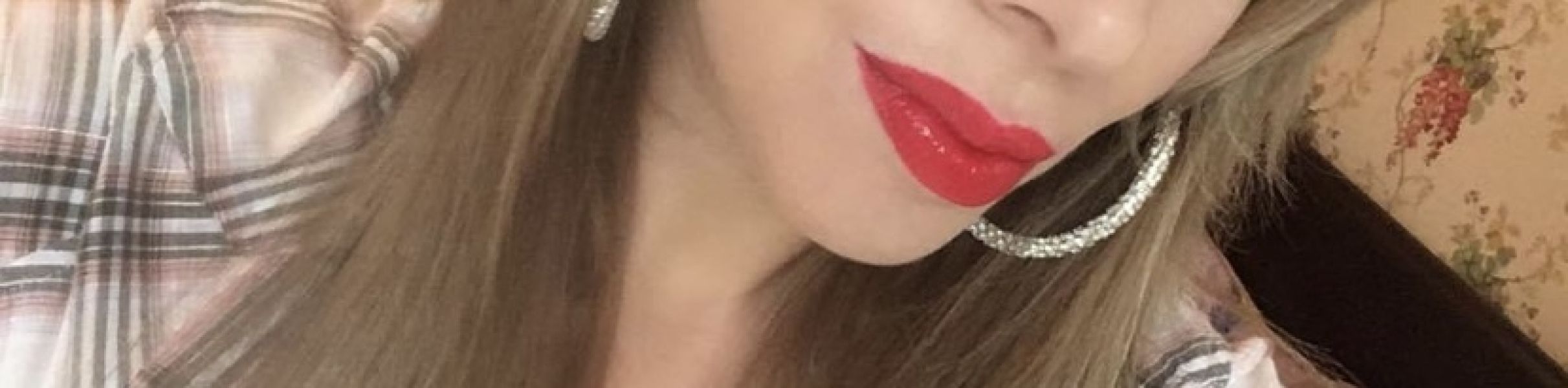 Red lipstick