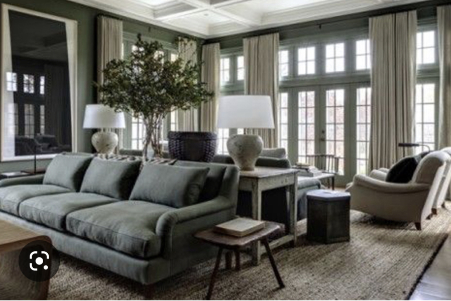 Help rearrange living room so TV isn't focal point 