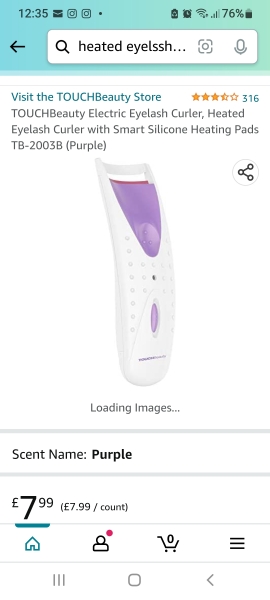 Heated eyelash curlers