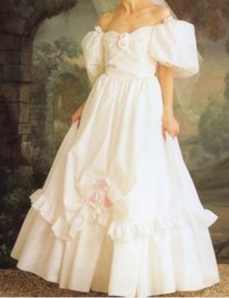 Wedding dress - time to show off!