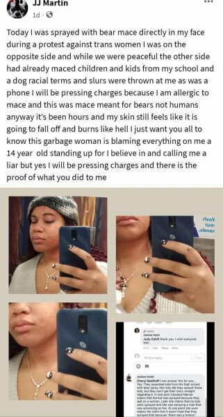 Standing for women - Portland rally cancelled over violent threats