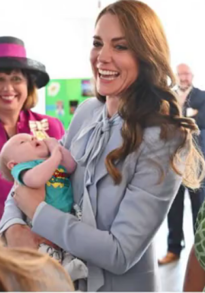 How did the PoW not drop the baby?
