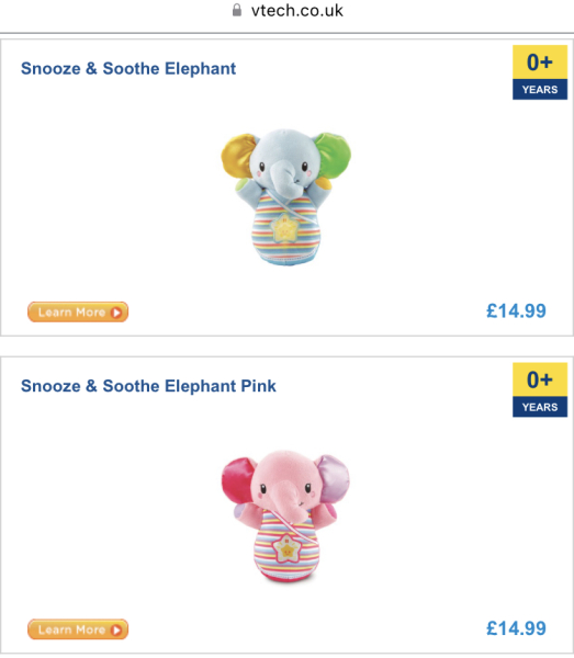 Gendered Toys