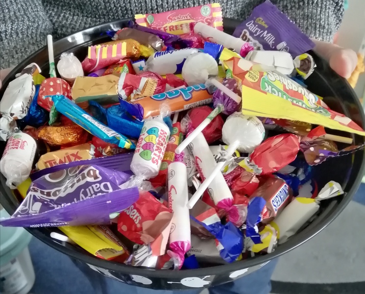 What do you give tricker or treaters?