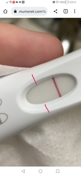 8dpo does this look like a faint line?