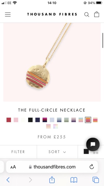 Pendant necklace recommendations