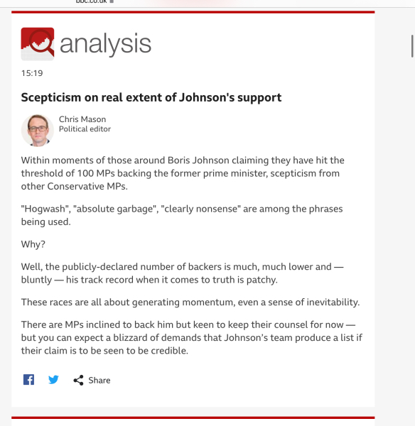 Liz Truss has resigned. Part 3: The Return of the King?