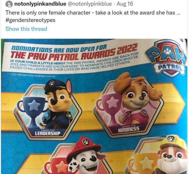 Gendered Toys