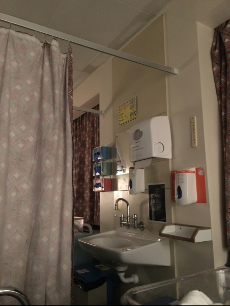 Partners sleeping on maternity ward?