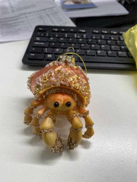 Does anyone have the Paperchase hermit crab Christmas tree decoration they’d like to sell me??