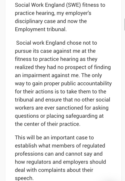Social Worker Tribunal