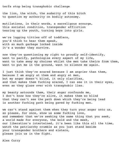 Not to like the Globe Theatre calling me a bitch?