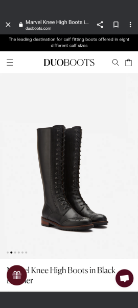 Knee-high boots...pic attached