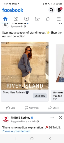 River Island - why can't I find it? 
