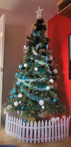 To not let them start putting a few Xmas bits up **light hearted**