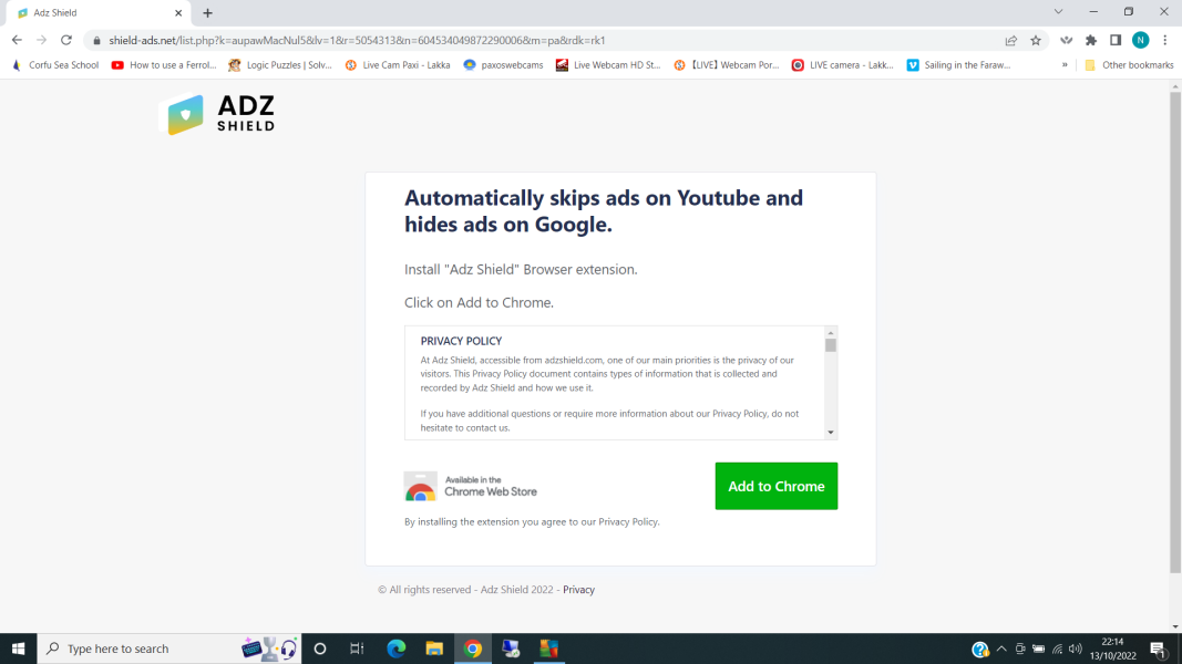 Randomly redirected to another page...