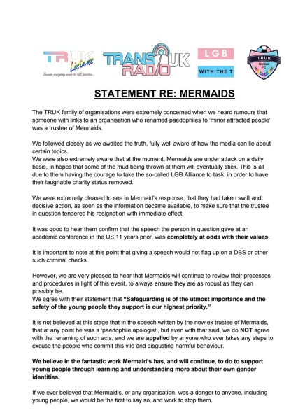 Mermaids being investigated by the Charity Commission - thread 2
