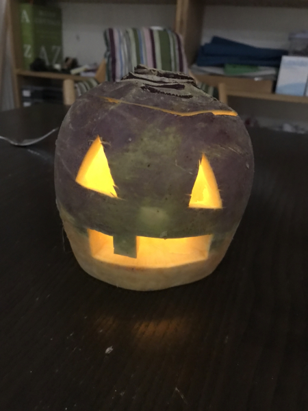 Is it pumpkin lighting-up time yet?