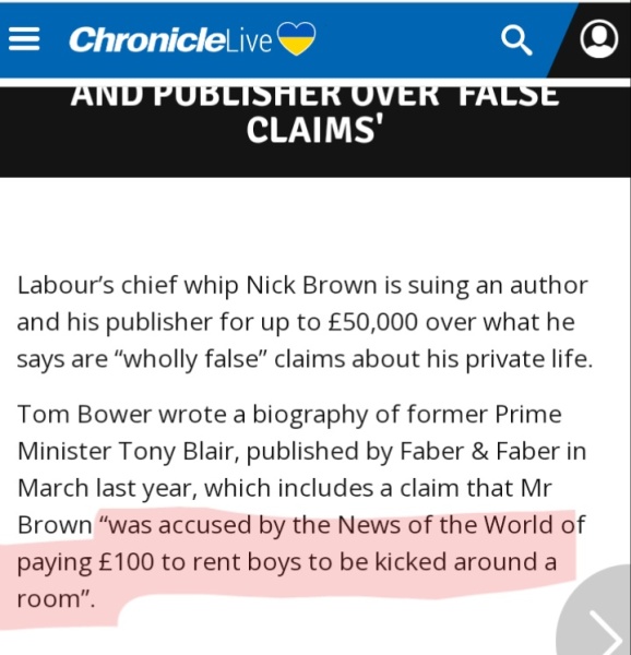 What did Conor Burns do at Tory conference?