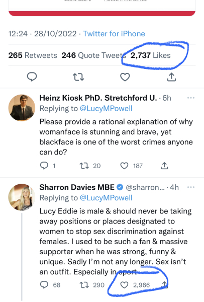 To feel incredibly sorry for Eddie Izzard