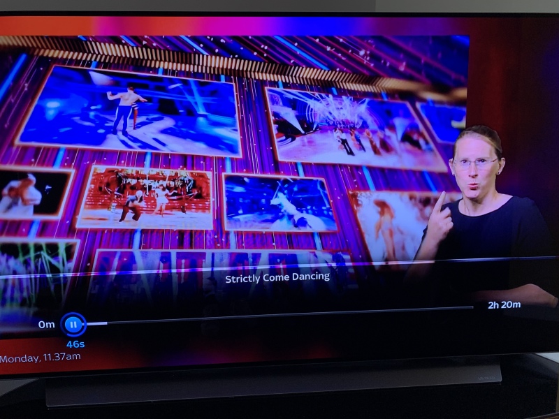 A penis straight before the Strictly late night rerun- AIBU?