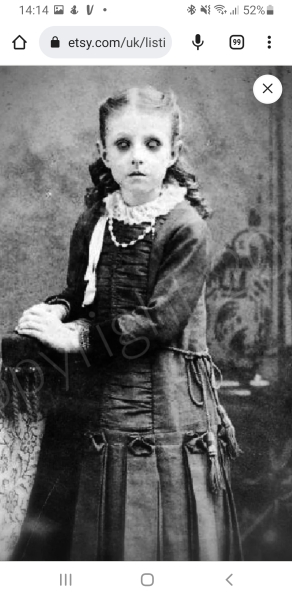 Victorian ghost child...